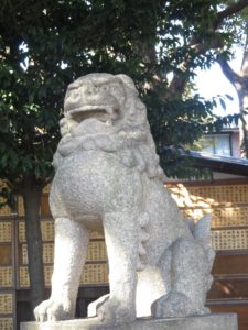 中目黒八幡神社狛犬