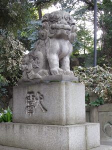 氷川神社狛犬2
