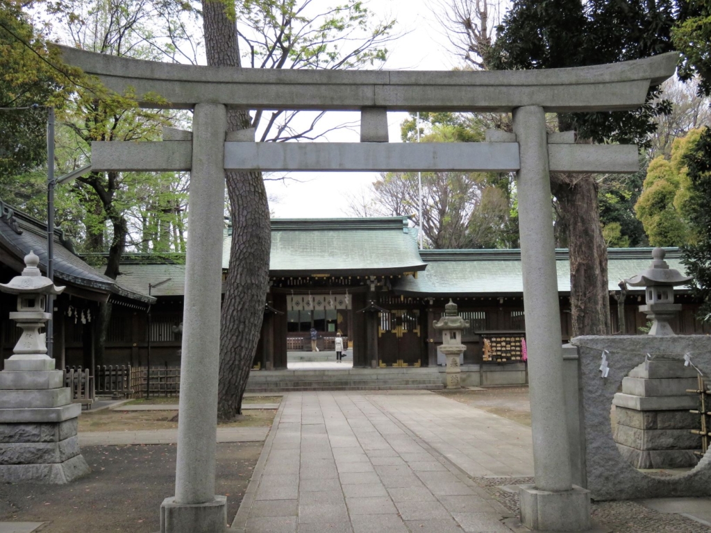 荻窪八幡神社二の鳥居