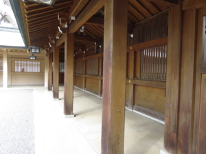 荻窪八幡神社神門回廊
